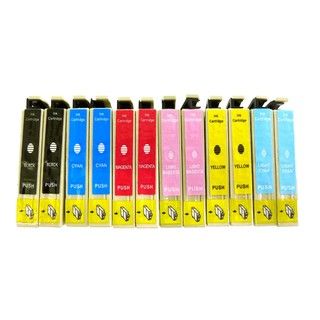 Compatible Epson 79 T079 Ink Cartridges For Epson Stylus Photo 1400 1410 Artisan 1430 (pack Of 12 2k/2c/2m/2y/2lc/2lm) (Black , Cyan , Magenta , Yellow , Light Cyan , Light MagentaPrint yield at 5% coverage BlackYields up to 480 Pages; C,M,Y Yields up