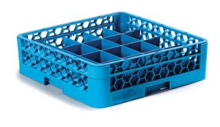 Carlisle Full Size Dishwasher Cup Rack   20 Compartments, Blue