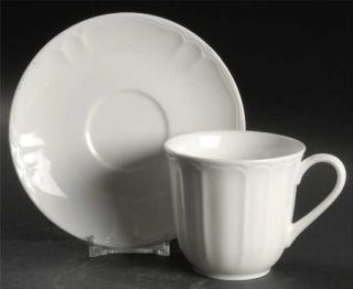 Lenox China White Shore Flat Cup & Saucer Set, Fine China Dinnerware   Terra Whi