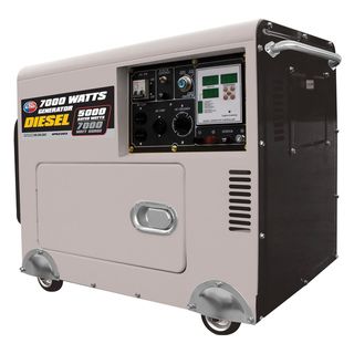 7000 Max Watt 10 Hp Digital Display Diesel Generator