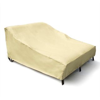 Mr. Bar b q Double Chaise Cover (80 inches x 60 inches x 32 inches The digital images we display have the most accurate color possible. However, due to differences in computer monitors, we cannot be responsible for variations in color between the actual p