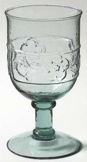 Pfaltzgraff Arbor Vine 14 Oz Glassware Goblet, Fine China Dinnerware   Red Flowe