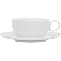 Red Vanilla Everytime White Porcelain Tea Cups And Saucers (set Of Six) (White Number of pieces 12Dimensions Tea cup holds 8 ouncesMaterials PorcelainCare instructions Dishwasher, microwave and warm oven safeBrand Red Vanilla )
