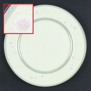 Mikasa Mystic Rose Dinner Plate, Fine China Dinnerware   Fine China,Pink&White F