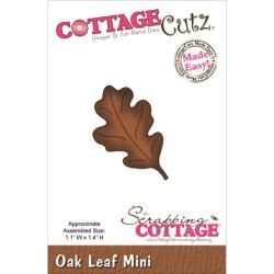 Cottagecutz Mini Die 1.75 X1.75  Oak Leaf