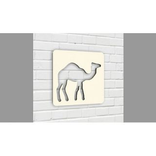Numi Numi Design The Traveler Camel Wall Décor CWD 015 Color Antique White