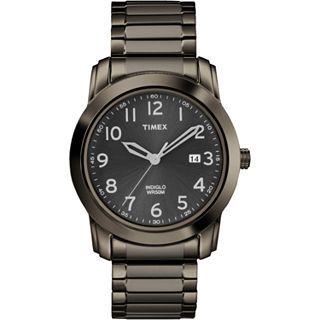 Timex Mens Gunmetal Round Watch, Gunmetal