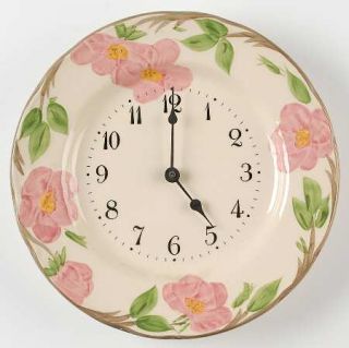 Franciscan Desert Rose (England/ Portugal Bkstamp) Clock Plate, Fine China Dinne