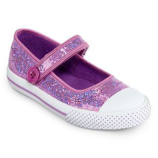 Okie Dokie Bling Toddler Girls Shoes, Purple