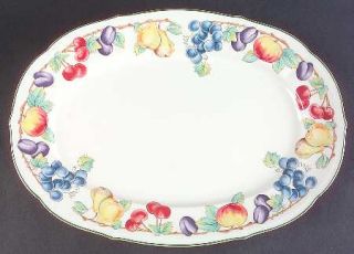 Villeroy & Boch Melina 15 Oval Serving Platter, Fine China Dinnerware   Fruit B