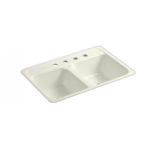 Kohler K 5950 4 96 DELAFIELD Delafield Tile In/Metal Frame Kitchen Sink