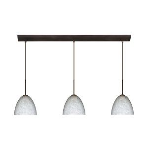 Besa Lighting BEL 3BV 757219 BR Sasha II Pendant