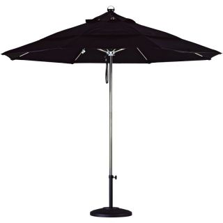 California Umbrella 11 ft. Steel and Fiberglass Double Vent Sunbrella Market