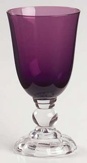 Fostoria Victorian Amethyst (Burgundy) Claret Wine   Stem #4024, Purple  Bowl, C