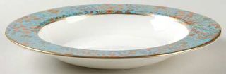 Lenox China Gilded Tapestry 9 Soup/Pasta Bowl, Fine China Dinnerware   Gold/Mul