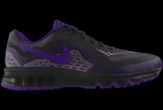 Nike Air Max 2014 iD Custom (Wide) Mens Running Shoes   Purple