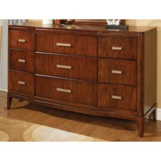 Wynwood Cypress Pointe 9 Drawer Dresser 1770 60/1769 60 Finish Chestnut