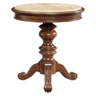 A R T Furniture Inc A.R.T. Furniture Cotswold Round Lamp Table   Cognac