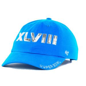 Super Bowl XLVIII 47 Brand NFL Super Bowl XLVIII Sparkle Cap