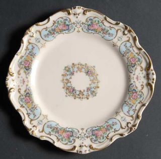 Gorham Chateau Chantilly Bread & Butter Plate, Fine China Dinnerware   Gold Scro