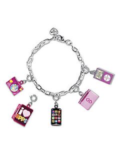 CHARM IT Girls Six Piece Tech Savvy Bracelet & Charms Gift Set  