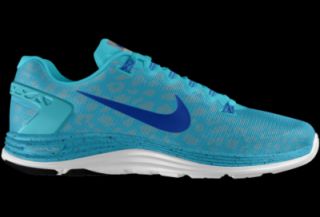 Nike LunarGlide 5 Shield iD Custom Mens Running Shoes   Blue