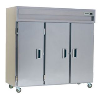 Delfield 83 Reach In Refrigerator   3 Section, 3 Solid Full Doors, 78.89 cu ft 230v