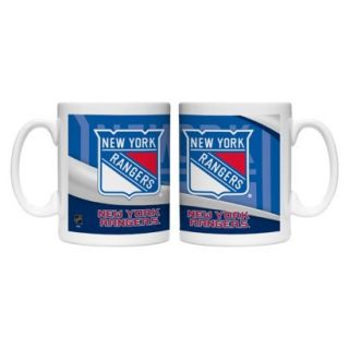 Boelter Brands NHL 2 Pack New York Rangers Wave Style Mug   Multicolor (15 oz)