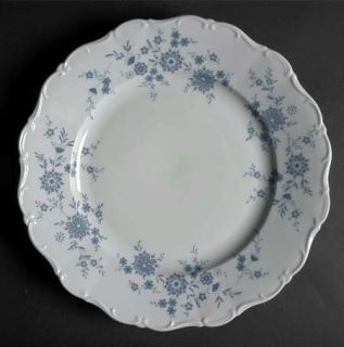Christina Bavarian Blue 12 Chop Plate/Round Platter, Fine China Dinnerware   Bl