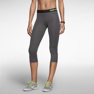 Nike Pro Hypercool Womens Training Capris   Dark Base Grey