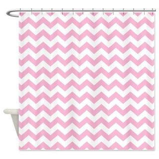  chevron pattern PINK Shower Curtain  Use code FREECART at Checkout