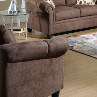 Serta Upholstery Chair 980C Fabric Sienna Chocolate