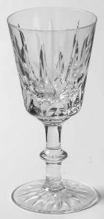 Royal Brierley Ascot Sherry Glass   Cut Vertical & Criss Cross Design