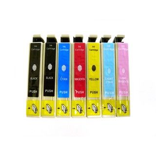 Compatible Epson 78 T078 Ink Cartridges For Epson Stylus Photo R260 R280 R380 Rx580 Rx595 Rx680 (pack Of 72k/1c/1m/1y/1lc/1lm) (Black , Cyan , Magenta , Yellow , Light Cyan , Light MagentaPrint yield at 5% coverage BlackYields up to 480 Pages; C,M,Y Y