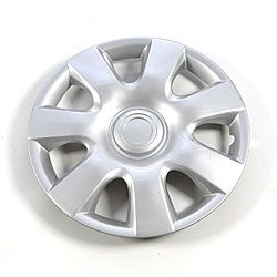 Design Abs Silver Plastic 15 inch Hub Caps (pack Of 4) (When checking your tire size, do not measure the hub cap. It will give a larger size than needed. For the correct size, it goes by the tire size. Check the sidewall of your tire for a series of #s li