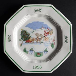 Nikko Christmastime 1996 Collector Plate, Fine China Dinnerware   Classic Collec