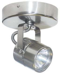 Elco Lighting ET1528N Track Lighting, Low Voltage Electronic Monopoint Track Fixture Brushed Nickel