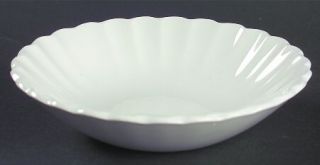 J & G Meakin Classic White Fruit/Dessert (Sauce) Bowl, Fine China Dinnerware   A