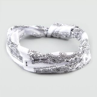 Stretch Knotted Bandana White One Size For Women 202865150