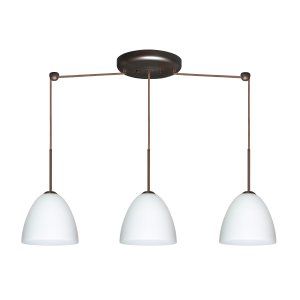 Besa Lighting BEL 3JB 447007 BR Vila Pendant