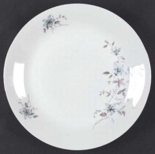 Royal Bohemian Fantasy Dinner Plate, Fine China Dinnerware   Blue Flowers,Pink &