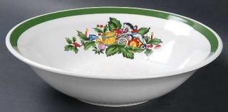 International Noel (Band 1/4 From Edge) 9 Round Vegetable Bowl, Fine China Din