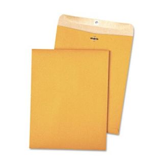 Quality Park 100% Recycled Brown Kraft Clasp Envelope