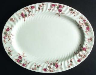 Minton Ancestral (Wreath Backstamp) 16 Oval Serving Platter, Fine China Dinnerw