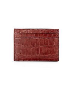 Gucci Card Case   Burgundy