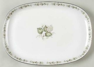 Franconia   Krautheim Summer Bloom 13 Oval Serving Platter, Fine China Dinnerwa