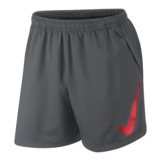 Nike Amplify Woven Graphic Mens Soccer Shorts   Dark Grey
