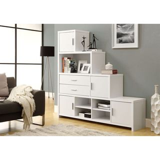 White Step Design Bookcase