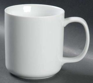 The Cellar Whiteware (Smooth) Small Mug, Fine China Dinnerware   All White,Undec