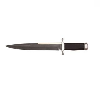 Hibben Old West Toothpick Knife With Sheath Gh5019 (Black/GoldBlade MaterialsAUS 6 Stainless SteelHandle MaterialsSolid HardwoodBlade Length11 7/8 inchHandle Length5 5/8 inchWeight2.35Dimensions17.5x4.3x2.1Before purchasing this product, please fami